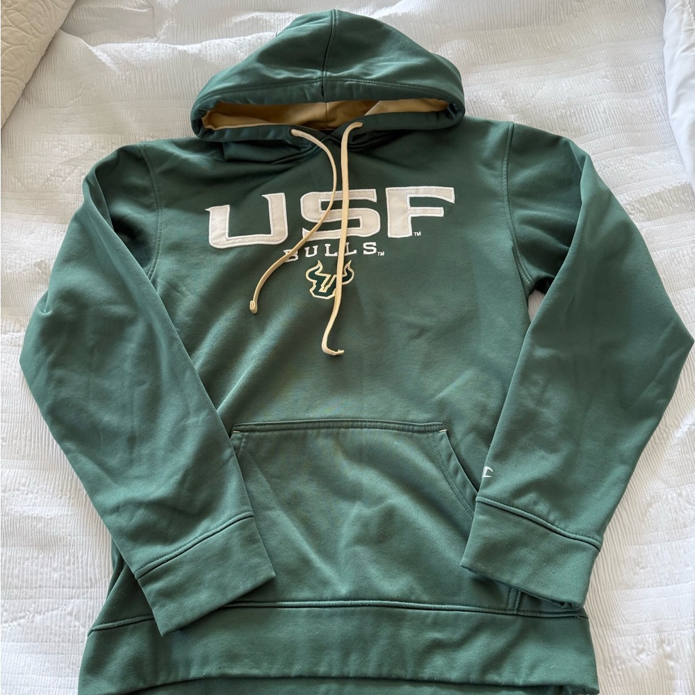 USF Bulls Green Hoodie